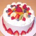 苺のショートケーキ・デコレーションケーキ