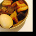 圧力鍋•豚の角煮＋ゆで卵、こんにゃく