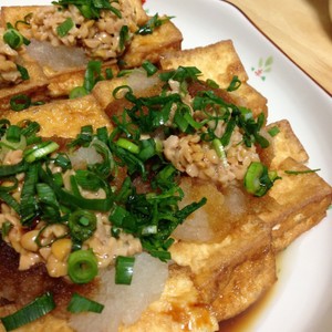 簡単 厚揚げのおろし納豆添え レシピ 作り方 By Herb クックパッド 簡単おいしいみんなのレシピが352万品