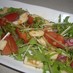 コロコロ山芋と水菜のにんにく醤油サラダ