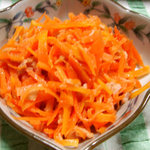 レンジでチン にんじんしりしり明太子入り レシピ 作り方 By じゃがいもっく クックパッド 簡単おいしいみんなのレシピが352万品