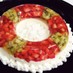 クリスマス☆彡カラフルレアチーズケーキ