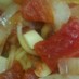 トマトとベーコンのスープスパゲッティ