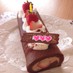 とろける〜♪シフォンのチョコロールケーキ