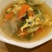お野菜たくさん中華スープ