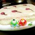 ひな祭りの三色レアチーズケーキ