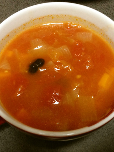 全粒黒豆スープのレシピ