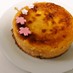 簡単☆春色♪桜ベイクドチーズケーキ