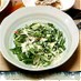 水菜と蟹カマのマヨポン酢サラダ