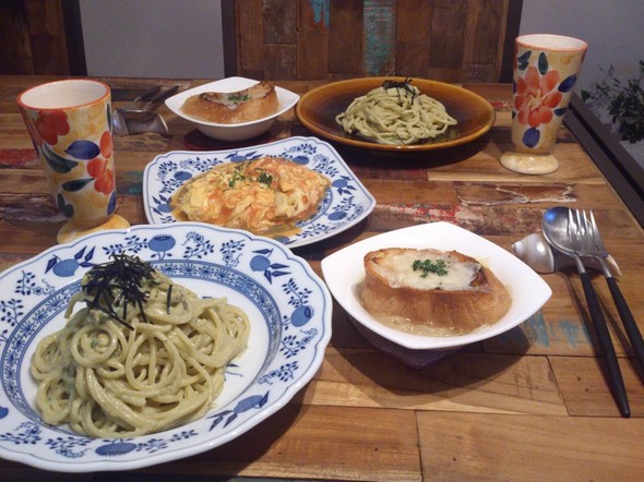 meatなしでも満足な晩ごはん