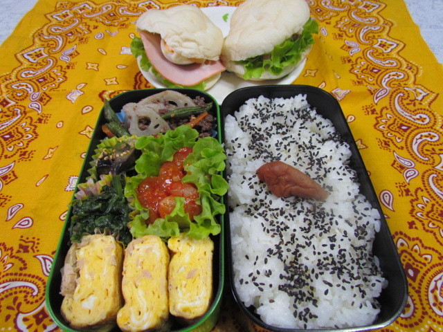 ガッツリ男子高校生弁当 １週間が始まるぞ By まさたかまま クックパッド みんながのせた献立