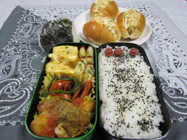 ガッツリ男子高校生弁当 お腹が空く By まさたかまま クックパッド みんながのせた献立