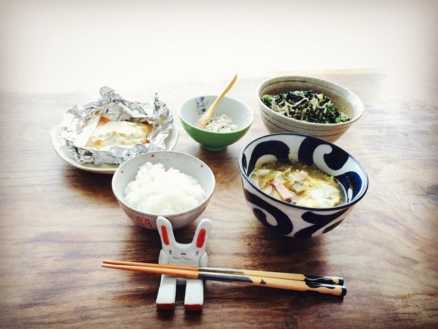 白いご飯に合うおかずで朝ごはん By Kaokaofood クックパッド みんながのせた献立