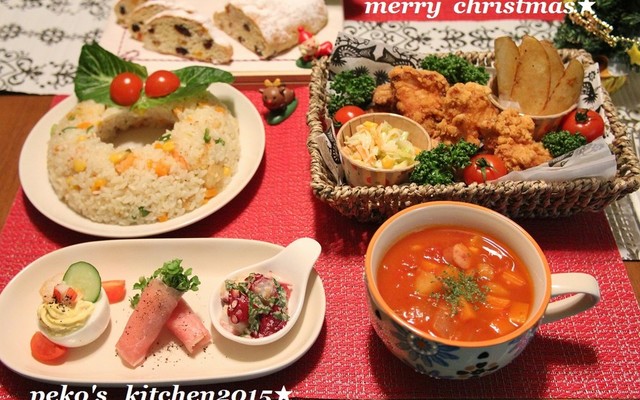 クリスマス チキン 唐揚げの献立 クックパッド 簡単おいしいみんなのレシピが349万品