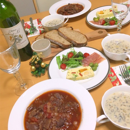 ビストロ風クリスマスディナー