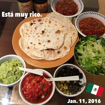 お家で“メキシコ料理”( ´ θ ` )