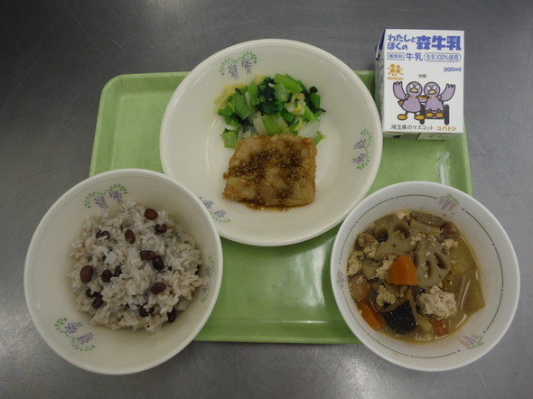 山口県の郷土料理を取り入れた献立