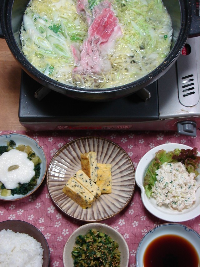 豚しゃぶで簡単晩御飯 By もりはん クックパッド みんながのせた献立