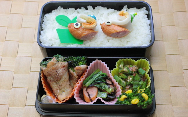 キャラ弁 のりなしの献立 クックパッド 簡単おいしいみんなのレシピが359万品
