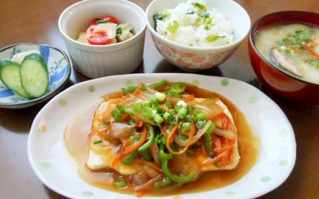 豆腐 野菜あんかけの献立 【クックパッド】 簡単おいしいみんなのレシピが362万品