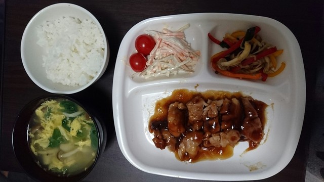 照り焼きチキン サラダ 副菜 スープ By ｋ ｋ クックパッド みんながのせた献立