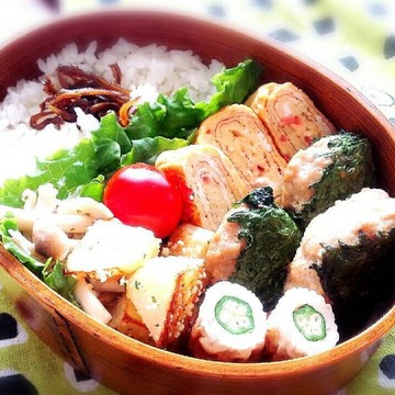 お弁当／大葉ハンバーグ