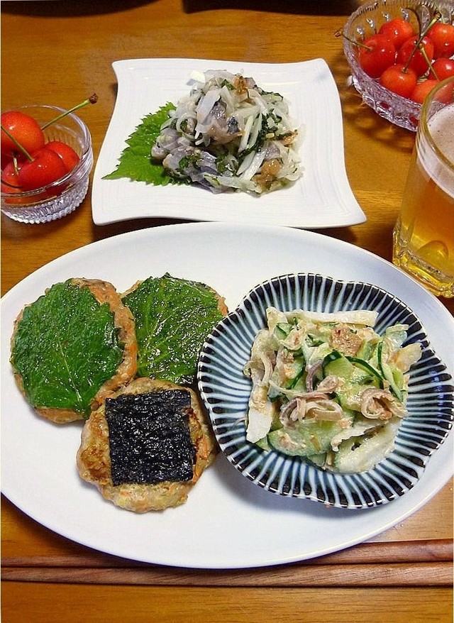 頂き物で外食から家ご飯へ変更夜ご飯 By 母ちゃん クックパッド みんながのせた献立