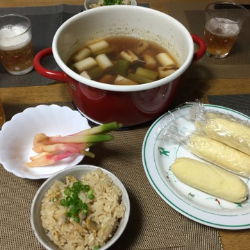 東京(江戸）料理で夕ご飯♪