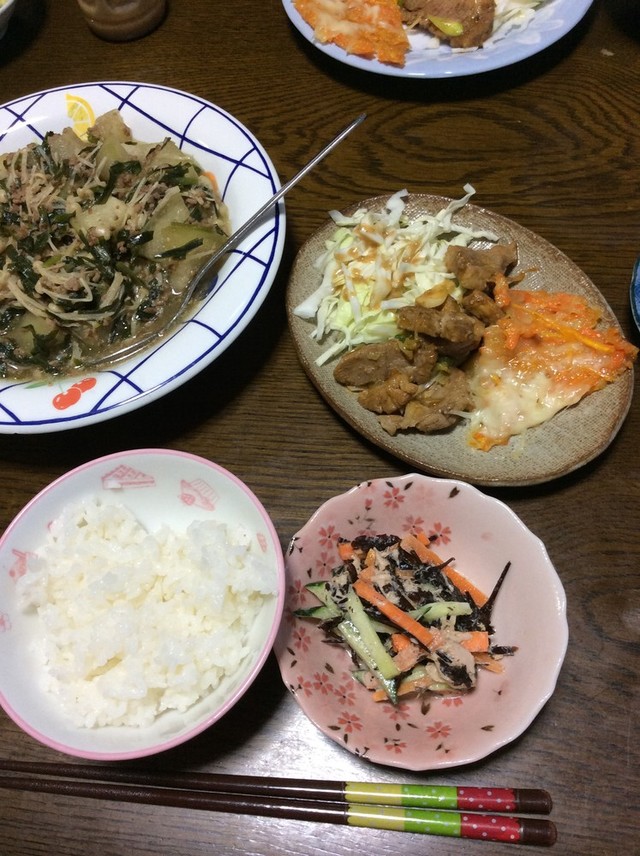 冬瓜麻婆風 ひじきのサラダ By ほのどんママ クックパッド みんながのせた献立