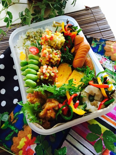 鬼嫁弁当<鶏の唐揚げ>