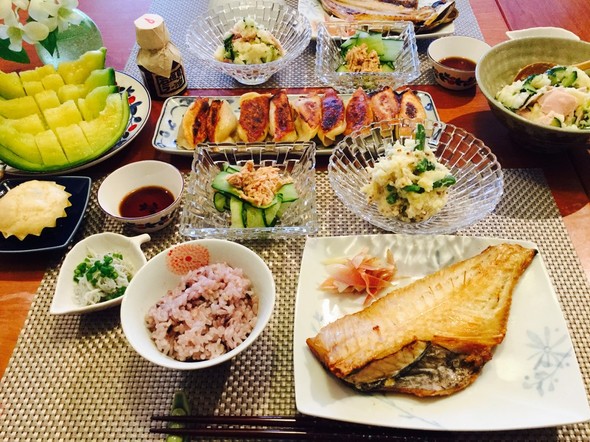 干物魚と餃子で夕食 by 海の星プリン クックパッド みんなが ...