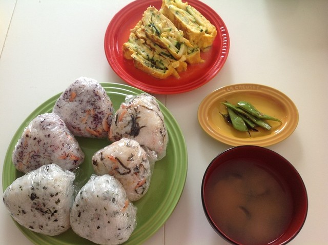丑の日お味噌汁 おにぎり朝ごはん By ふなここ クックパッド みんながのせた献立
