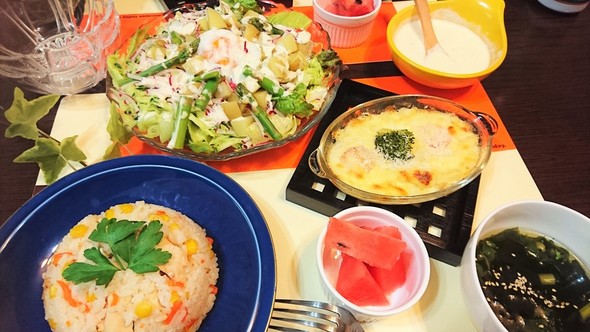 我が家の食卓~夕食(^^♪~