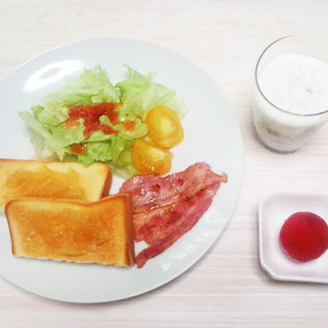 ダイエット38日目のメニュー(朝食)