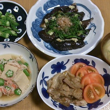 高野豆腐が美味しい夕御飯♪