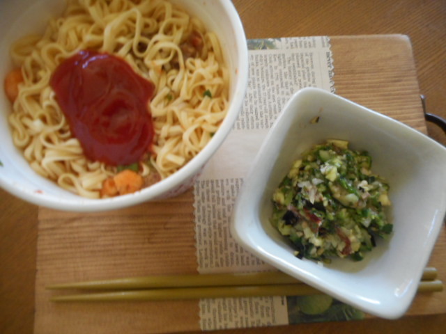 ほんとは カップラーメン大好きな私の昼食 By Kana叶 クックパッド みんながのせた献立