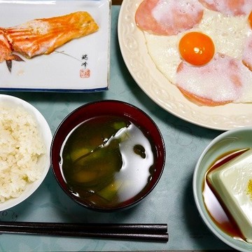 和食の朝食(基本のレシピ集)