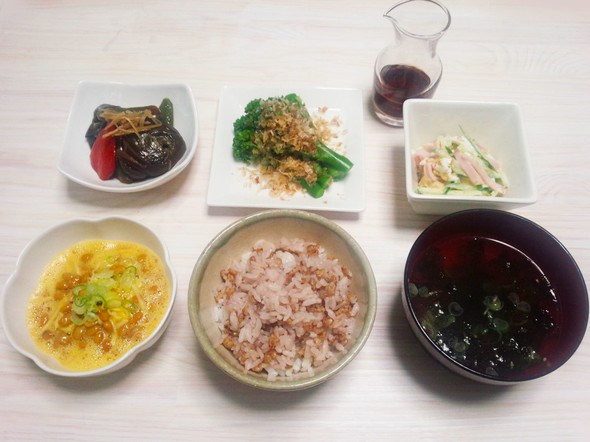 ダイエット133日目のメニュー(夕食)
