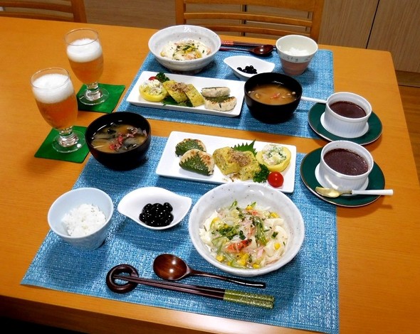 柔らかいもので夕食(^_^;) by ｍａｒｉ♪ [クックパッド] みんながのせた献立 柔らかいもので夕食(^_^;)  by ｍａｒｉ♪