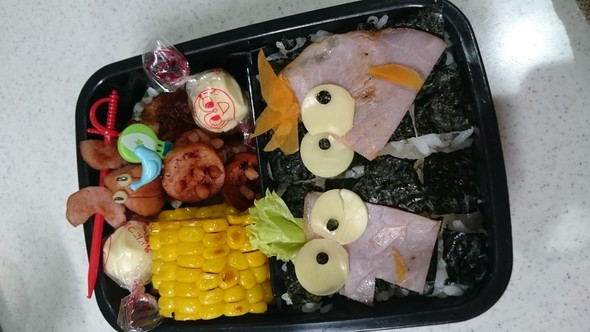 キャラ弁:フィニアスとファーブ♥