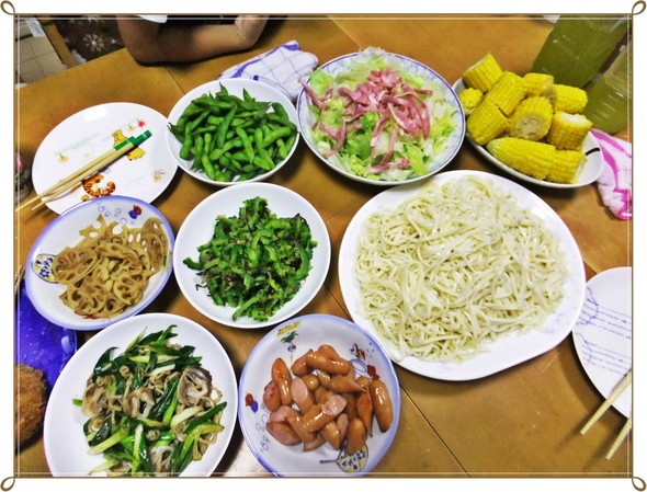 2013・8・2 冷たいうどんで冷え②