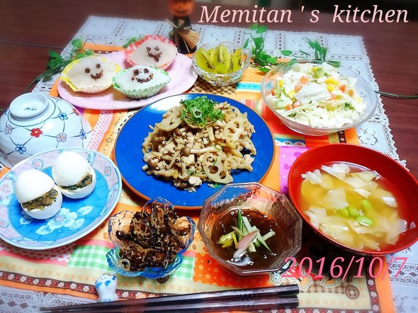 蓮根と鶏挽き肉のオイスター炒めで夕御飯♪
