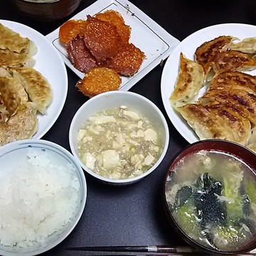 11/14餃子と麻婆豆腐