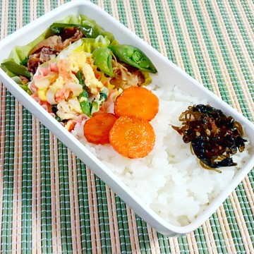 わかめプラス、な息子弁♪