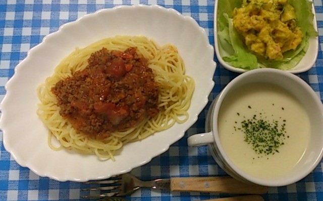 ミートソースパスタの献立 クックパッド 簡単おいしいみんなのレシピが360万品