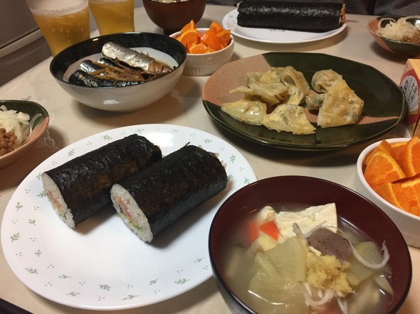 2017.2.3 節分の夕ご飯♪