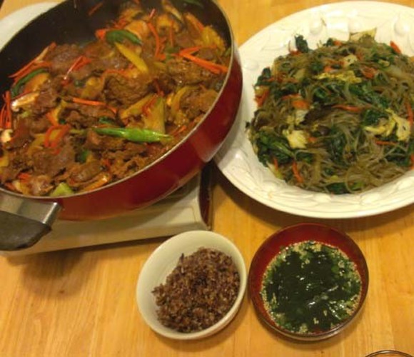 今夜はKorean Night