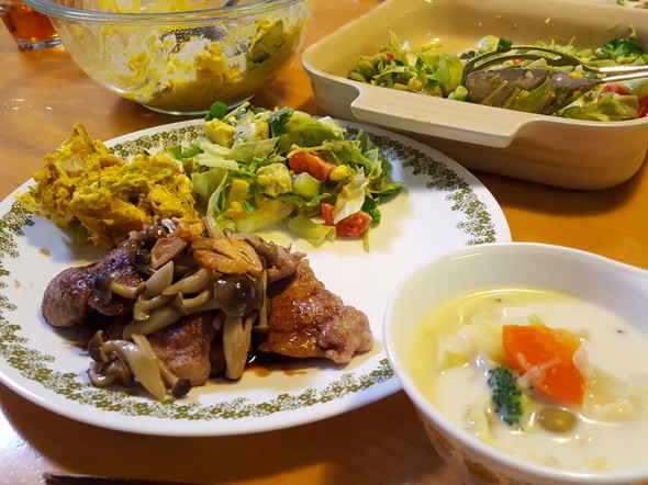 豚ヒレ肉のステーキ!