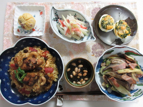 ✿玄米醤油香~和風ビリヤニ:カレーピラフ