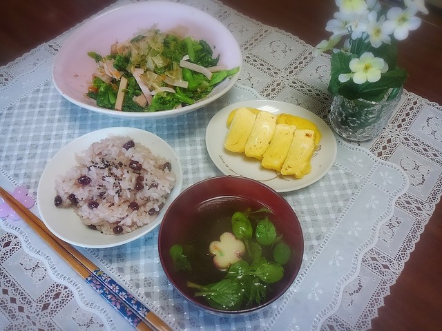 嬉しい知らせにお赤飯でお昼ご飯 By めみたん クックパッド みんながのせた献立